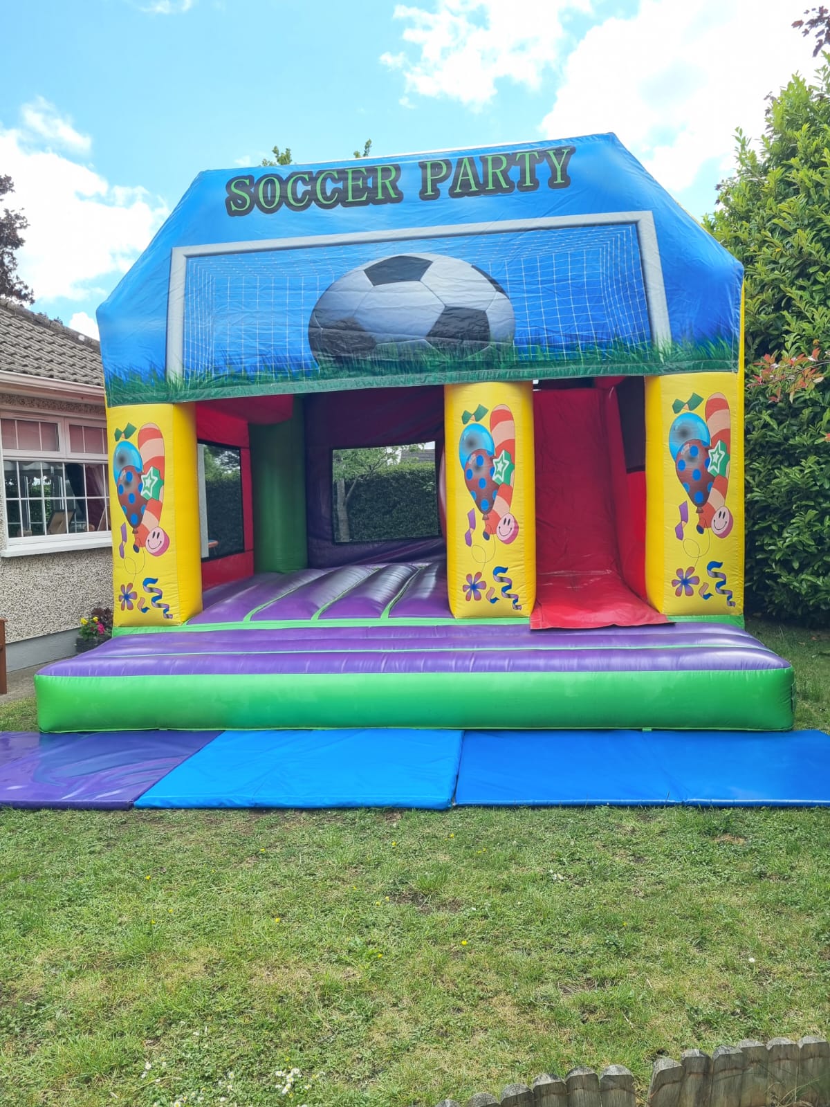Soccer Party Castle